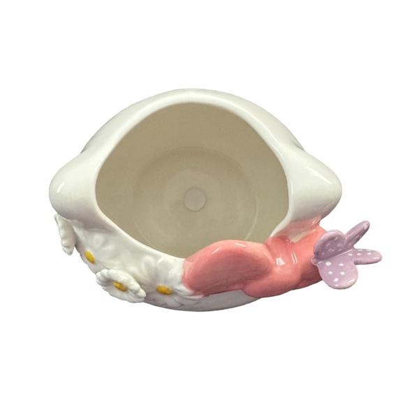 Hello Kitty BlueSkies Floral Planter NWT - Picture 2 of 2